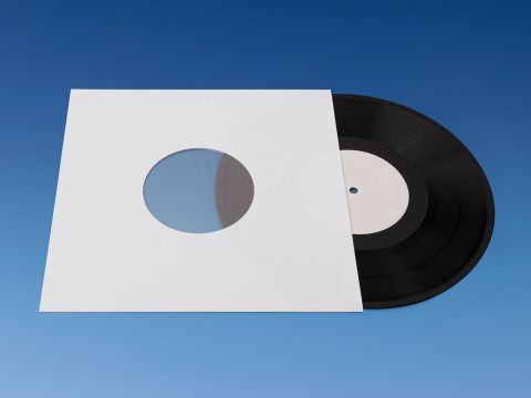 10 Inch Binnenhoezen - Wit Polybag
