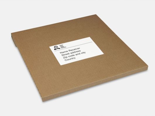 Grammofoonplaten kartonnen hoes voor mini-LP's/10-inch platen, kleur