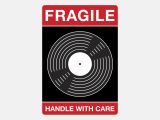 Vinyl Verzendstickers - Handle With Care