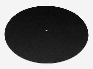 Slipmat, Vilt Zwart